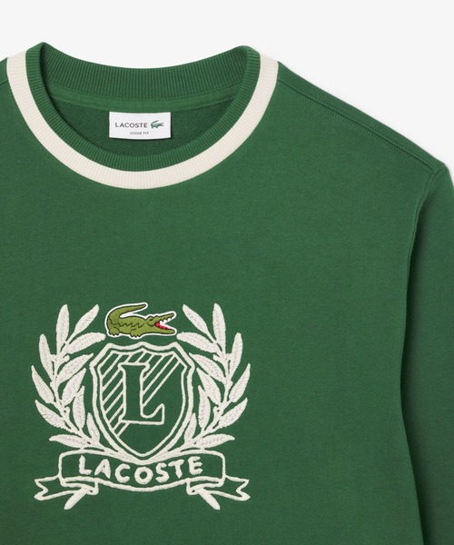 LACOSTE（ラコステ） トレーナー スウェット 裏パイル ハンドステッチ