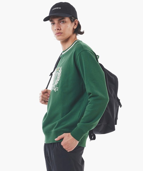 LACOSTE（ラコステ） トレーナー スウェット 裏パイル ハンドステッチ