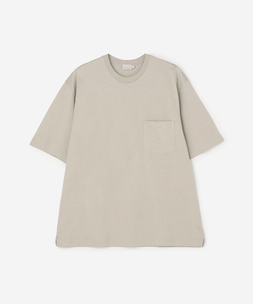handvaerk tシャツ | 60/2 クルーネックビッグポケットTシャツ