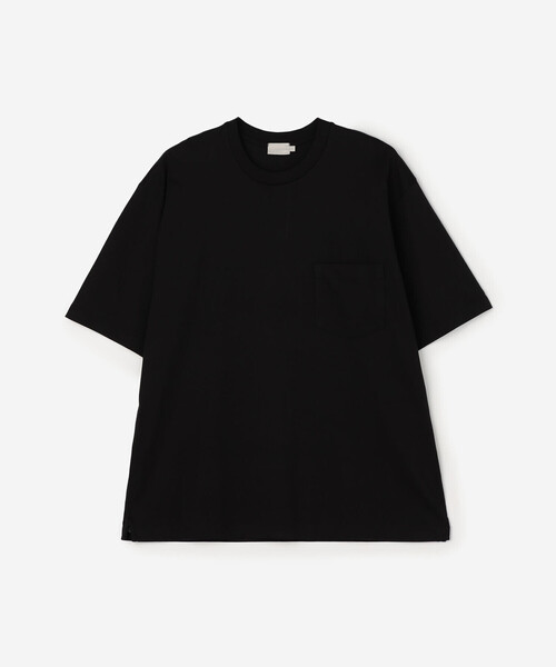 handvaerk tシャツ | 60/2 クルーネックビッグポケットTシャツ