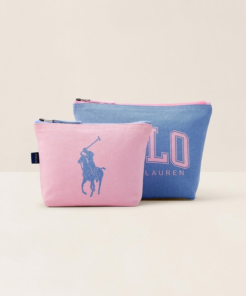 RALPH LAUREN HOME ポーチ Polo アイコン セット オブ 2