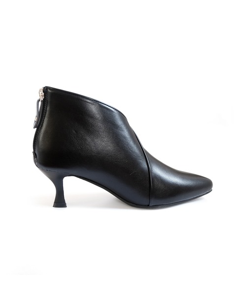 「AmiAmi」 ショートブーツ LL ダークブラウン レディース_画像9