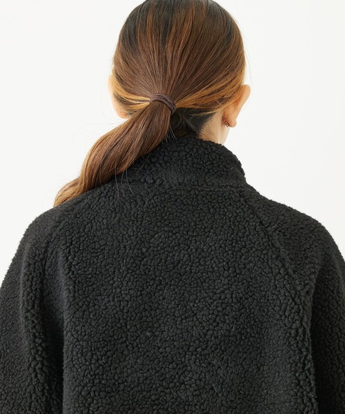 「MILKFED.」 ジップアップブルゾン M ベージュ レディース_画像7