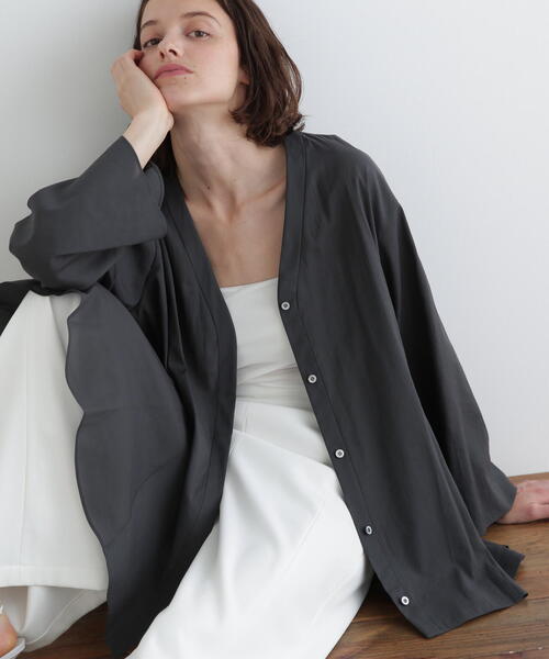 LE PHIL（ル フィル） ブラウス シャツ トリアセオーガンジーブラウス