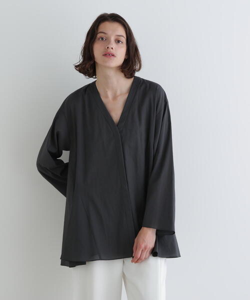 LE PHIL（ル フィル） ブラウス シャツ トリアセオーガンジーブラウス