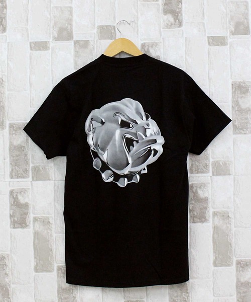HUF ハフ ビッグドッグショートスリーブバックプリントTシャツ HUF tシャツ ビッグドッグショートスリーブバックプリントT