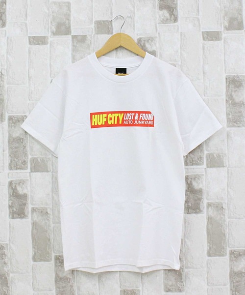 HUF ハフ ビッグドッグショートスリーブバックプリントTシャツ HUF tシャツ ビッグドッグショートスリーブバックプリントT