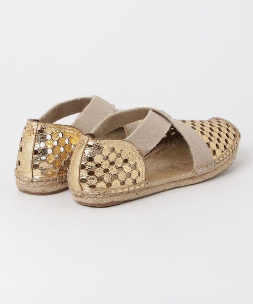 【関税込み】Tory Burch フラットサンダル TORY BURCH 「TORY BURCH」 フラットサンダル 7 ゴールド