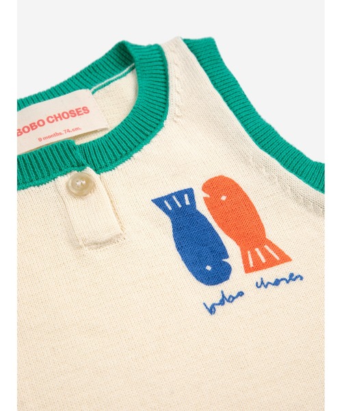 BOBO CHOSES（ボボショーズ） 出産祝い Lucky Fish knitted set