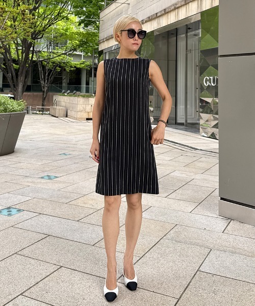 ワンピース ピンストライプワンピース : ZOZOTOWN Yahoo!店 - 通販
