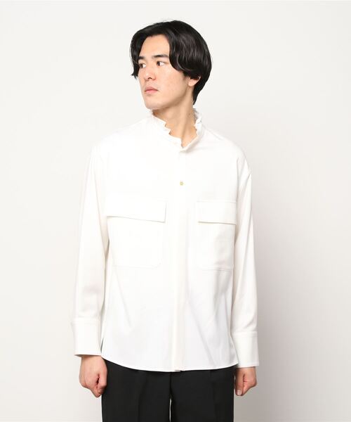「CULLNI」 長袖ブラウス 1 ベージュ レディース