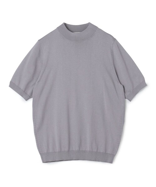 セーター ニット TOMORROWLAND tricot シルクコットン モックネックプルオーバーニット SESIA メンズの画像