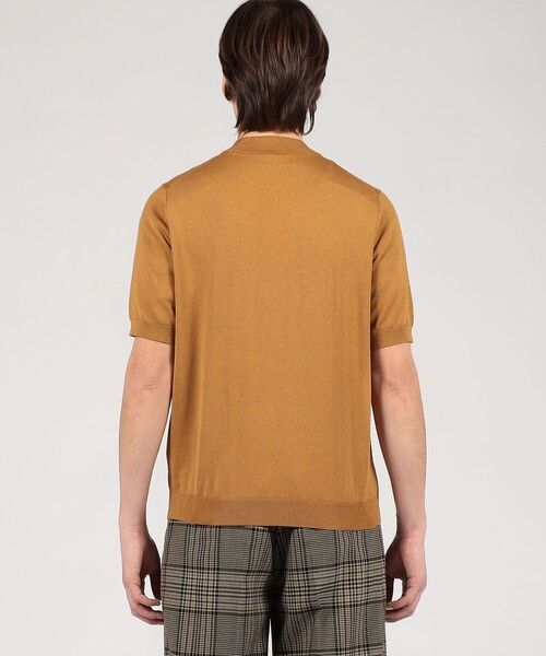 セーター ニット TOMORROWLAND tricot シルクコットン モックネックプルオーバーニット SESIA メンズの画像