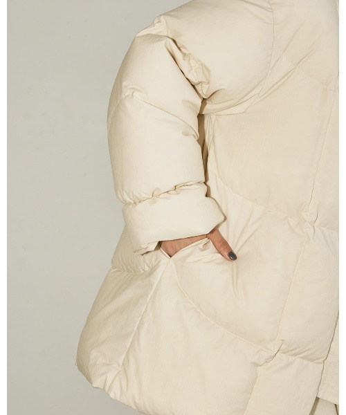 「TODAYFUL」 ダウンジャケット 36inch ベージュ レディース_画像6