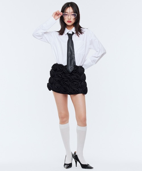 Narcissus ギンガムショートパンツ Narcissus パンツ 「Narcissus」ローズショートパンツ