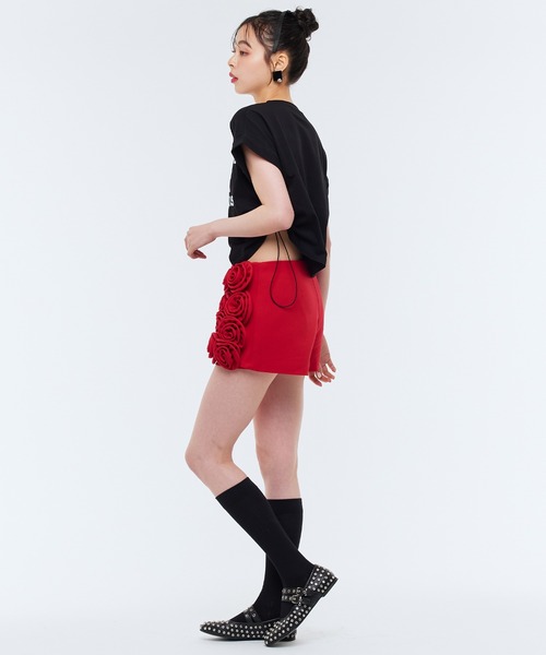 Narcissus パンツ 「Narcissus」ローズショートパンツ