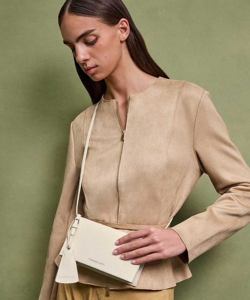CHARLES & KEITH◆Beryl ベリル ロングウォレット◆送料込 CHARLES ＆ KEITH 財布 Beryl ベリル ロングウォレット