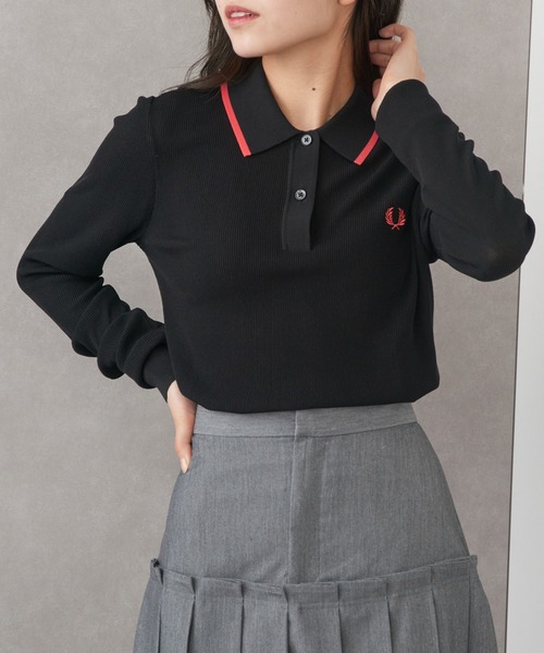 FRED PERRY（フレッドペリー） ニット セーター シアーリブニット