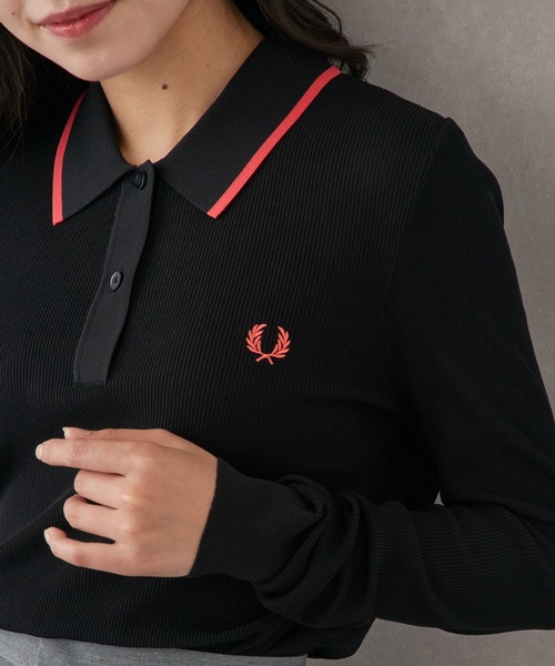 FRED PERRY（フレッドペリー） ニット セーター シアーリブニット