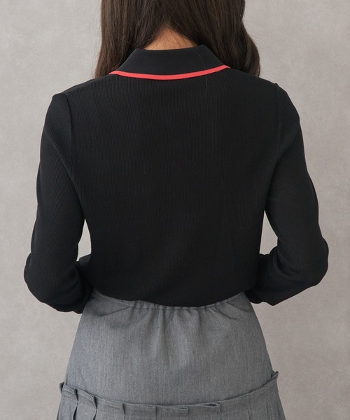 フレッドペリー FRED PERRY Knitted Shirt FRED PERRY（フレッドペリー） ニット セーター 「FRED PERRY」RIB