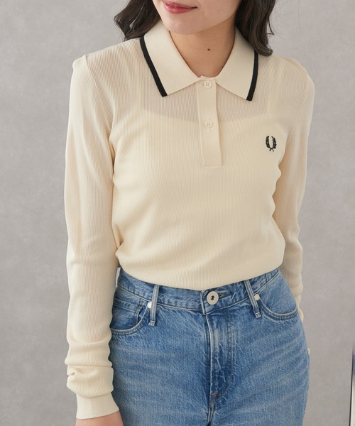 FRED PERRY（フレッドペリー） ニット セーター シアーリブニット