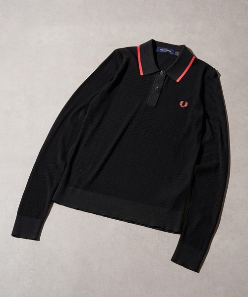 FRED PERRY（フレッドペリー） ニット セーター シアーリブニット