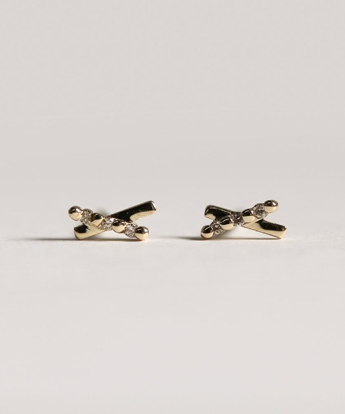 cui-cui（キュイキュイ） ピアス ダイヤモンド ピアス | K10YG 「Web