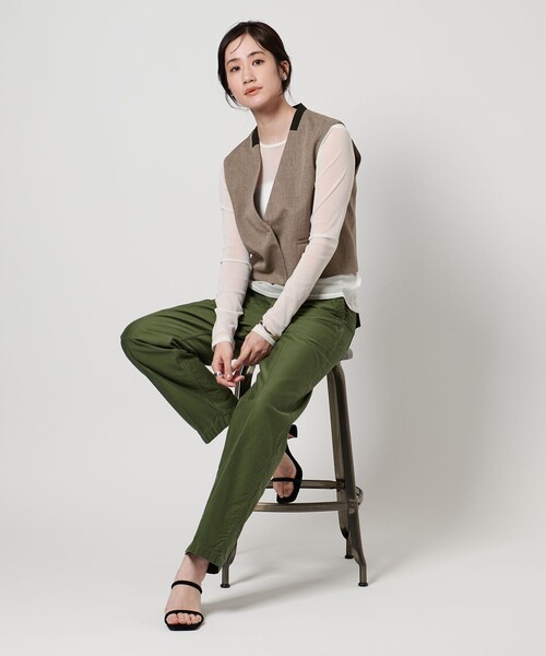UNITED ARROWS ベスト ジレ SPARK ツイル レディース : ZOZOTOWN