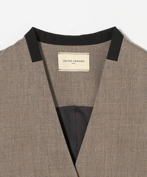 UNITED ARROWS ベスト ジレ SPARK ツイル レディース : ZOZOTOWN