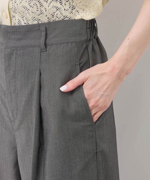 ROPE' PICNIC パンツ テンセルシャンブレータックワイド