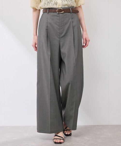 ROPE' PICNIC（ロペ ピクニック） パンツ テンセルシャンブレータック