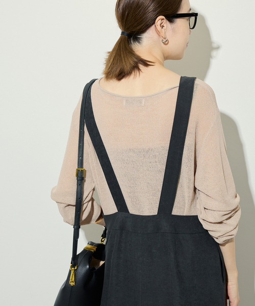 SLOBE IENA ニット セーター 畔オーバープルオーバー レディース