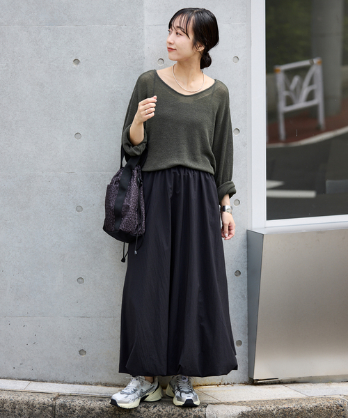 SLOBE IENA ニット セーター 畔オーバープルオーバー レディース