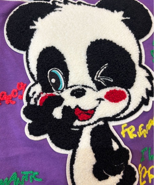 KawaeKayo tシャツ パンダワッペンBIG-T レディース : ZOZOTOWN