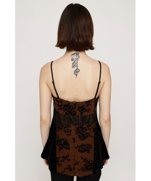 SLY キャミソール SHEER FLOWER CAMI シアー フラワー キャミ
