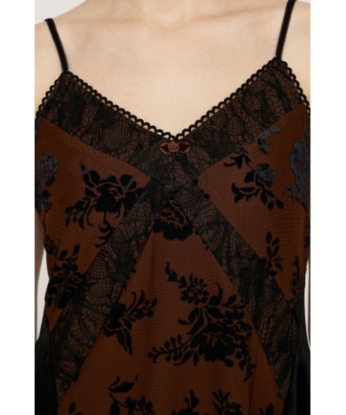 SLY（スライ） キャミソール SHEER FLOWER CAMI シアー フラワー 