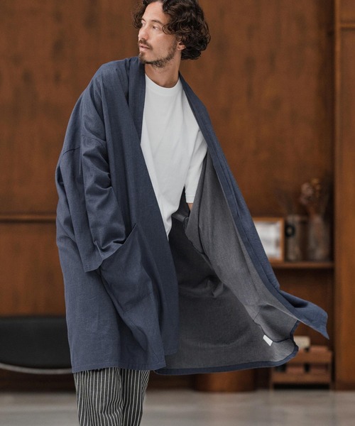 CAMBIO（カンビオ） カーディガン mcg3661-Chambray KIMONO Like Gown