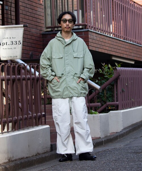 「ARMY TWILL」 マウンテンパーカー L ライトカーキ メンズ