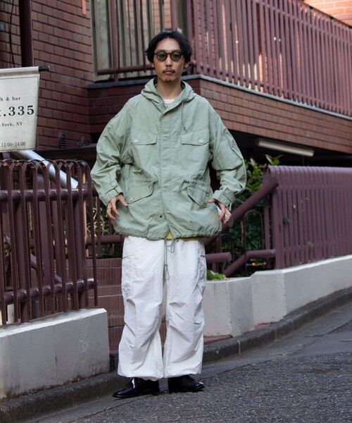 「ARMY TWILL」 マウンテンパーカー L ライトカーキ メンズ