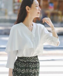 INDIVI（インディヴィ） ブラウス シャツ 「羽織りとしても活躍