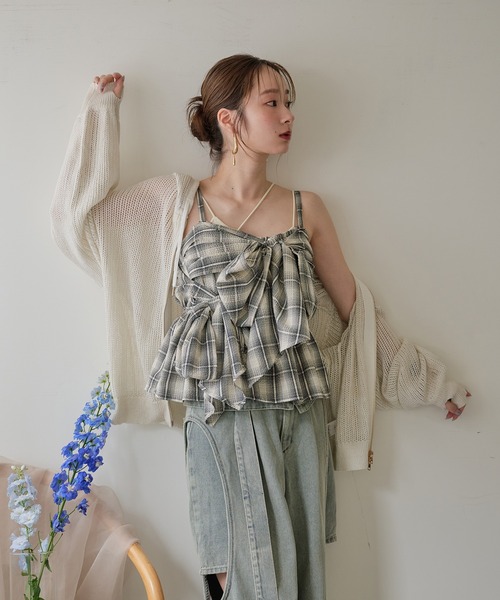エディットフォールル スパンコールビスチェ ピンク 中古・古着通販】edit.for lulu (エディットフォールル