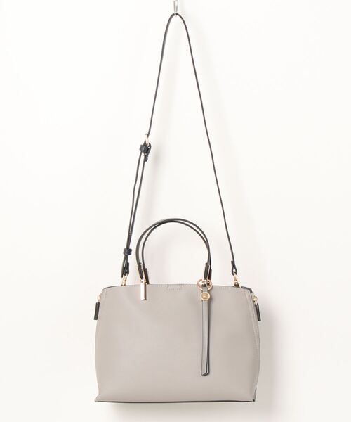 「MARK'S」 2WAYバッグ FREE グレー レディース_画像9