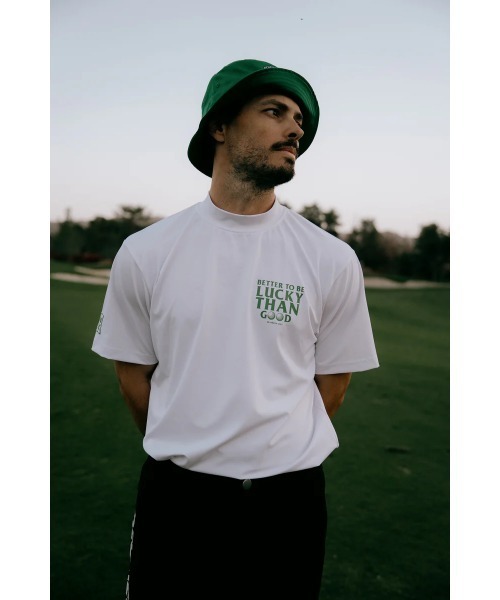 DEVEREUX GOLF tシャツ Play More BattleモックTEE メンズ