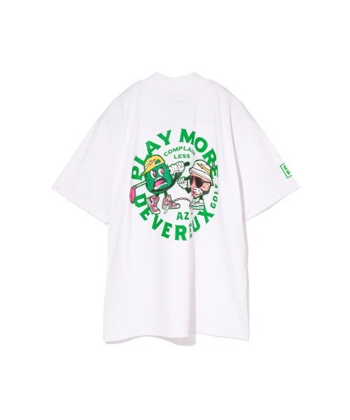DEVEREUX GOLF tシャツ Play More BattleモックTEE メンズ