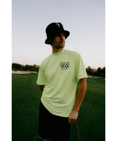 DEVEREUX GOLF tシャツ Play More BattleモックTEE メンズ : ZOZOTOWN