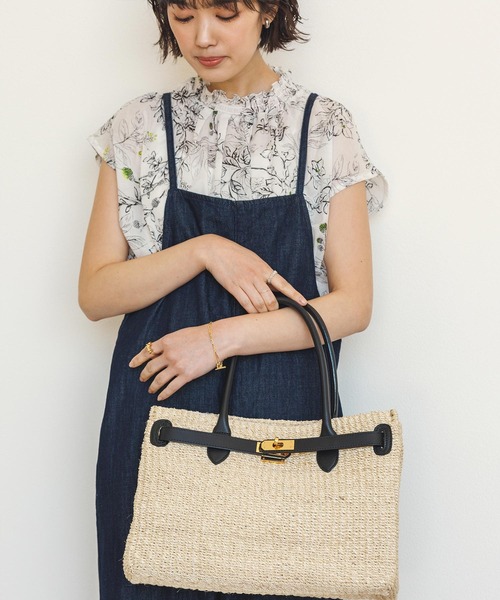 「COTTO」 かごバッグ FREE ベージュ レディース_画像3