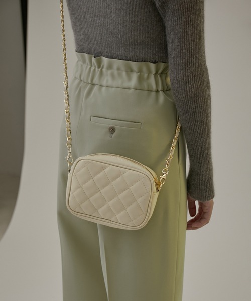 AULENTTI 「AULENTTI」 ショルダーバッグ FREE オフホワイト  