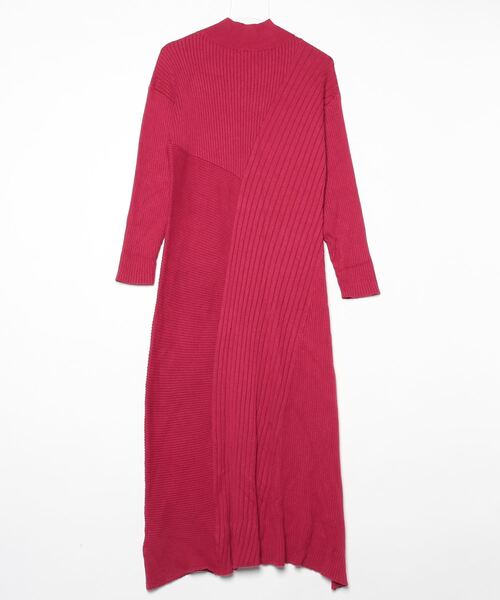 ELENDEEK（エレンディーク） ニットワンピース 01 レッド レディース