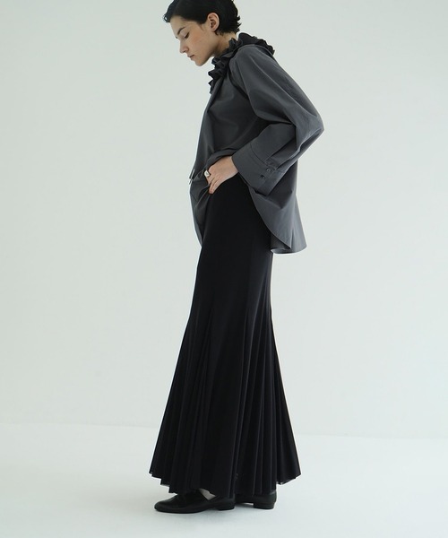 スカート LOW WAIST W TULLE MERMAID SKIRTの画像