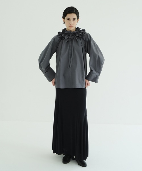スカート LOW WAIST W TULLE MERMAID SKIRTの画像
